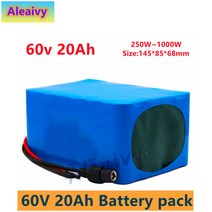 60V 16S2P 20Ah 18650 리튬 이온 배터리 팩 67.2V 리튬 이온 20000mAh Ebike 전기 자전거 스쿠터 30A BMS 750W 1000 와트 6|Batt, 단일, 1개