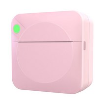 C17 휴대용 열전사 프린터 미니 포토 홈 오피스 마이크로 USB 멀티, 02 분홍색