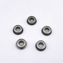F684ZZ 4x9x4mm 소형 플랜지 모델 깊은 홈 볼 베어링 이중 금속 차폐 5 개, 한개옵션0