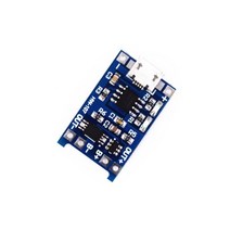 TP4056 5V1A 마이크로 USB 18650 리튬 배터리 충전기 전원 모듈 충전 보드 보호 기능 내장 듀얼 이온