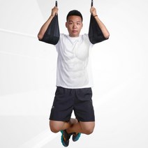 행잉 레그레이즈 스트랩 복근 밸런스 핏 식스팩 홈티, (더 두꺼운 모델 1쌍)  스트랩  2개  후