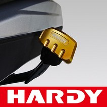 하디 혼다 PCX(15-21년식)전용 CNC 메인스탠드 패드(메인스텐드 확장킷/컬러 가능), 블랙