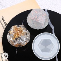 12각형 보석 몰드 레진 아트 공예 재료 RM213