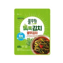 풀무원 집밥 톡톡 열무김치 (400g) 김장 친정엄마 김치찜 찌개 캠핑 자취, 1개