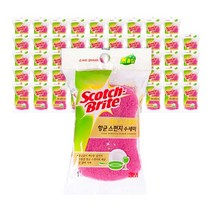 쓰리엠 제로스크래치 스폰지수세미 랜덤 발송, 1개입, 50개