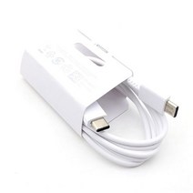 오리지널 삼성 S21 S20 5G 25w 충전기 초고속 충전 Usb 타입 C Pd PPS 갤럭시 노트 10 노트 20 울트라용 EU 빠른 충전, Only White cable
