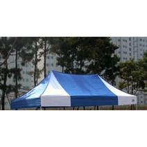 지붕단품(지붕만출고) 방수천 uv가공 뚜껑교체 국내생산 카라반캐노피 천막텐트 천교체, 3X3m, 백청