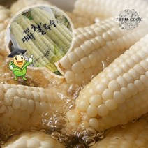 [KT알파쇼핑][팜쿡]괴산 삶은 대학찰옥수수 냉동 15개(팩당3개)