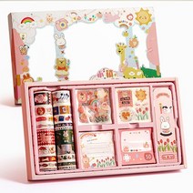 하영이네 스윗드림 다이어리 꾸미기 세트, 동물친구들세트, 1세트