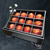 농랑부랑 추석 선물세트 명절 프리미엄 청송사과 선물세트 5kg 1박스, 고급박스 사과 선물세트 3호 (9~12과)