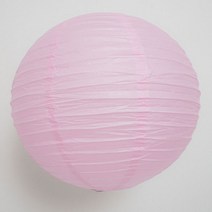 종이등 모빌장식 40cm 핑크