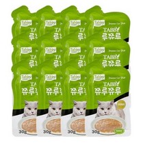 테비 쮸루쮸루 고양이 파우치 30g, 타우린, 24개