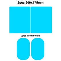 사이드미러 사이드미러수리2/4 피스 자동차 사이드 백미러 방수 방지 안개 필름 윈도우 유리 비오는 날 운, 08 4pcs D