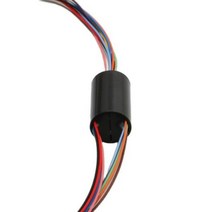 슬립링 조절 전자 전기 1PCS 마이크로 슬립 링 2/4 // 6/8/12/24 전선 2A 12.5mm/15.5mm 로터 고정자 전도성 회전 360 테이블, U type 12.5mm 12CH