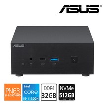 [에이수스] ASUS 미니PC PN63-S1-B-S5010MD i5-11300H RAM 1, 상세 설명 참조, 상세 설명 참조