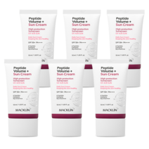 맥클린 펩타이드 볼륨 선크림 6개
