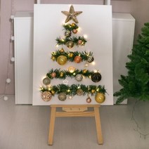LED 글리터스타캔버스트리 100cm_P (이젤포함) 트리, 단품