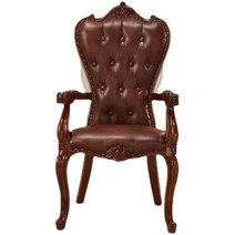 북유럽 공주 왕자 귀족 인테리어 웨딩 신부 왕실의자, 그레이 로즈 체어 6 화이트