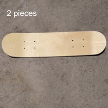 60x15cm 메이플 스케이트 보드 데크 플레이트 더블 로커 미니 크루저 DIY 블랭크 이중 오목, 02 2 Pieces 60cm Deck