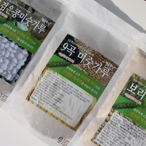 국산 곡물100% 식사대용 선식 검은콩 쉐이크 구수한 옛날 보리미숫가루 500g, 검은콩미숫가루500g