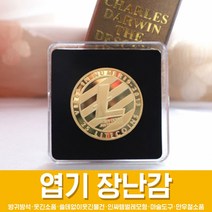 스투피드 만우절 장난감 모음, 56_5. 라이트 비트코인 (골드)