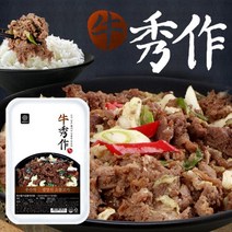 더키친 [맛의 수작]牛(우)수작 광양식소불고기 2팩(1팩당400g/2인분), 기타, 기타