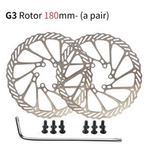 NUTT-전기 스쿠터 유압 디스크 브레이크 140 160 180mm 파워-오프 라인 와이어 Zero 10X 11X KUGOO G1 E-스쿠터용 HS1 로터 포함 VSETT 10 /, [21] 180 rotor a pair
