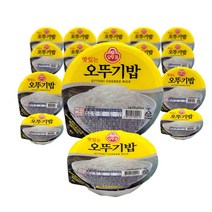 햇반 오뚜기밥 210g 24개 맛있는 즉석 밥 win
