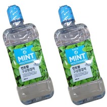 노브랜드 민트향 구강청결제 800ml x 2개 마스크입냄새, 1개