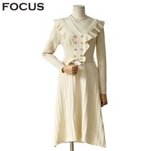 프릴니트금장원피스 FBS3A7POP0085