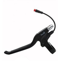 전자 자전거 스쿠터 전기 자전거 브레이크 레버 전기 자전거 브레이크 레버 핸들 바 그립을위한 스쿠터, 왼쪽