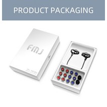 게임컨트롤러 조이스틱 Fmj i8 6-무빙 링 인 이어폰 무거운 서브 우퍼 휴대폰 컴퓨터 일반 케이블 소음, 02 with box, 02 with box