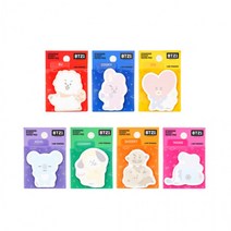 D 포스트잇 떡메모지 BT21 스탠드점착메모1탄, 슈키