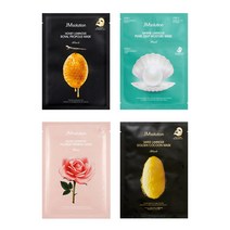 [제이엠솔루션] 꿀광 로얄 프로폴리스 마스크/청광 마린 진주 딥 모이스처 마스크 펄/물광 골든 코쿤 마스크/윤광 플라워 퍼밍 마스크 로즈/낱장 구매 가능/종류별로 가능, 윤광 1매