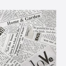 유명한원단 30수 면평직 원단 퀼트 천 스토리 레터링 [폭 110cm], 화이트(Y)