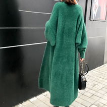 퀸앤조이 가오리 롱롱 가디건
