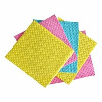 MDO6884 천연펄프 독일 행주 5p 세트 행주/수세미/천연펄프/천연펄프행주