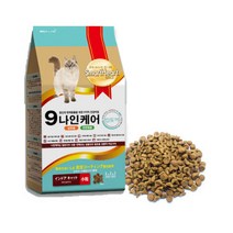 나인케어 고양이사료 인도어 전연령 2.4kg