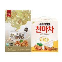 꽃샘 호두아몬드 율무차50T+고려 천마차 40T, 90포