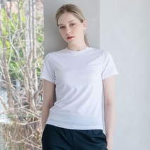 뒤란 요가 운동에 필수 기본 티셔츠 쫀쫀한 원단과 탄력있는 쿨 싹 슬럽 반팔 티셔츠 DTF2S-3038 4colors 뉴코아울산성남점