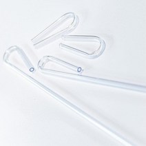 수족관 CO2 산소공급 호스 선정리 P클립 L CO2확산기, 1개