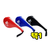 댕Ol몰 정품 LW 발차기 태권도미트 1P, 레드
