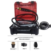 스팀청소기 다기능 휴대용 스팀 청소기 2500W 110V 220V 3 바 가압 105 고온 소독 도구 가지 색상, [03] UK, [01] 110V, [02] 빨간
