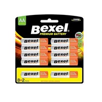 벡셀 알카라인 건전지 AA8+2, 없음, 상세설명 참조