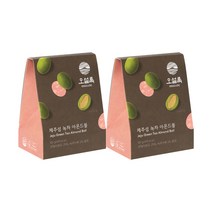 오설록 녹차간식세트(밀크스프레드 200GX2개 외 웨하스/와플/그린티랑드샤/비스킷/초콜릿바/아몬드볼 모음), 11 오설록 제주섬 녹차아몬드볼, 2개, 200g