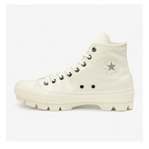 컨버스 올스타 워커부츠 100 청크 하이 화이트 ALL STAR CB CHUNK HI 헬스화, 사이즈_255, 상세페이지 참조