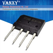 해외 D15XB60 지퍼 4 D15XB 60 지퍼 브리지 정류기 D15XB80 D15XB 80 5 개 PROD3890008183