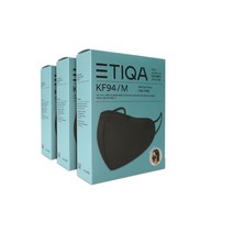 에티카 KF94 보건용 마스크 라운드 베이직 검정색 중형 10매 X 3박스 총30매, 에티카 라운드베이직 블랙중형 3박스