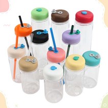 국산 연예인 보틀 350ml/500ml/700ml (1개) 마이 요양원 에코젠 빨대 보틀, 500ml, 브라운