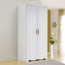 솜씨방가구 아이린장롱 800 이불장, 화이트(물결)